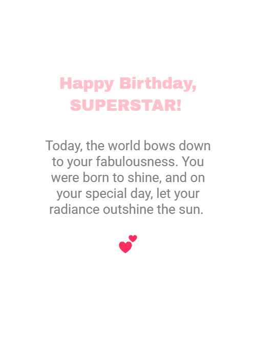 Preview of inside card message